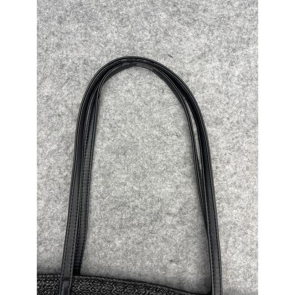 Vera Bradley Giraffe Print Black Straw Tote Bag Purse - Picture 15 of 16